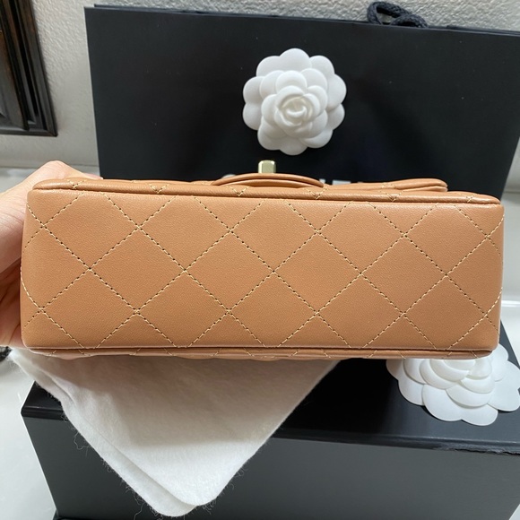 SOLD NEW Chanel Carmel Mini Rectangle - Picture 2 of 11